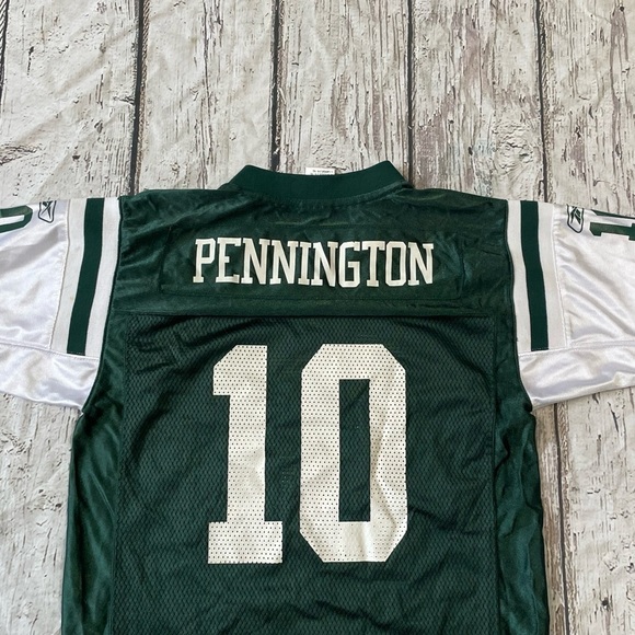 Kids Boys Chad Pennington New York Jets Reebok NFL Football Sports Jersey - Picture 3 of 5